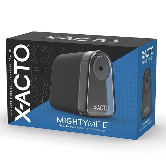 X-ACTO Mighty Mite Electric Pencil Sharpener Colored Pencil 757673 NEW - Picture 10 of 10
